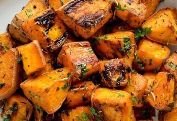 1lb Herb Roasted Sweet Potatoes