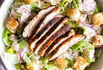 Blackened Chicken Caesar Salad